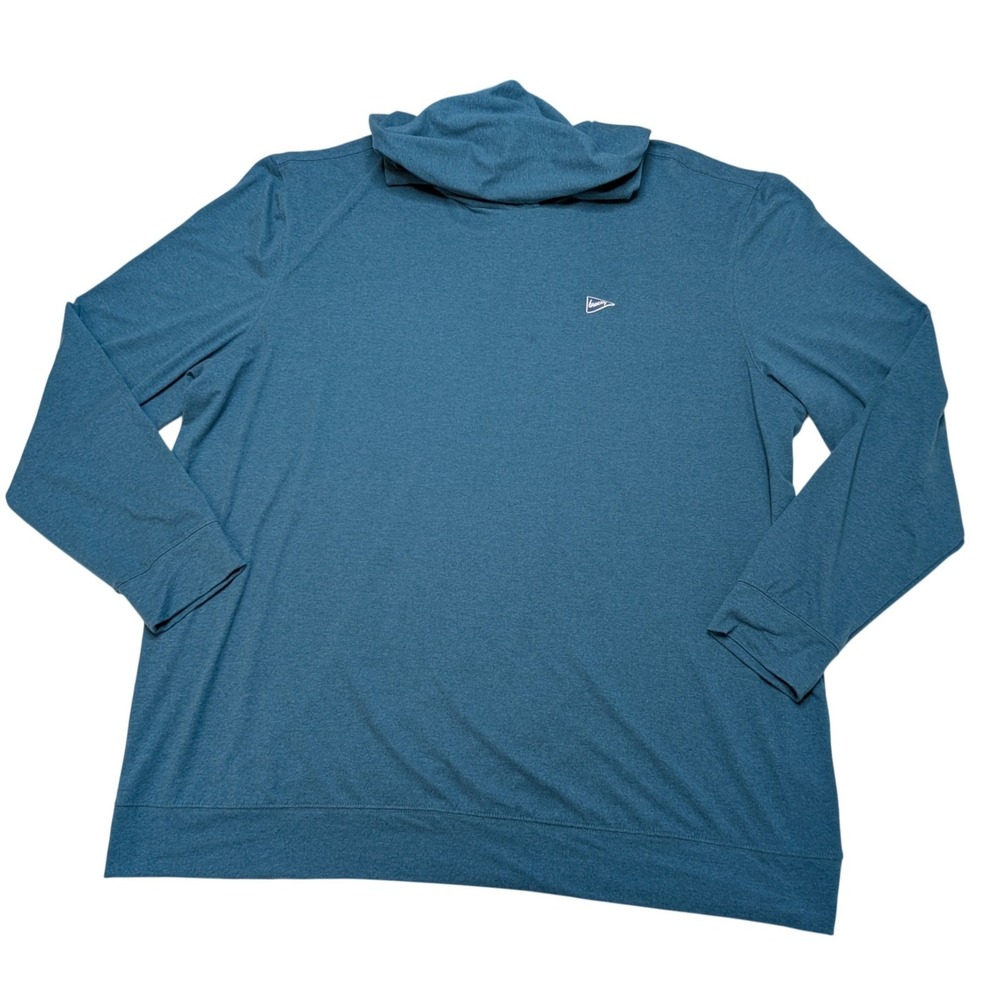 Breezy Golf Gimme Hoodie Men's 4XL Vista Blue Performance Stretch Pullover